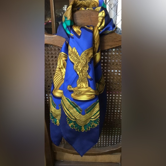 Hermès Hermes Scarf 90cm Les Parures du Vent 90cm - Picture 4 of 10